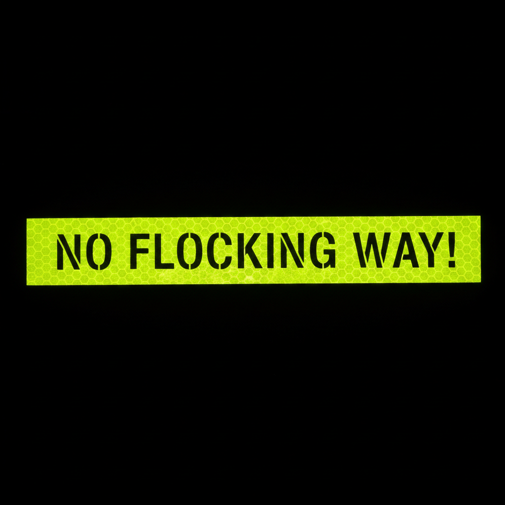 No Flocking Way!